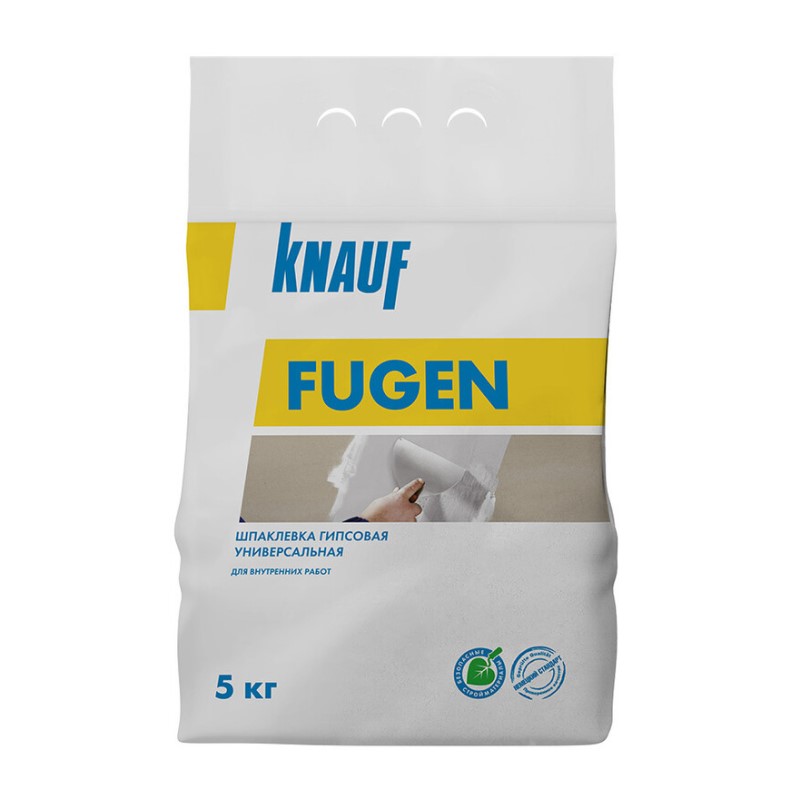 Шпаклевка гипсовая Knauf Fugen универсальная, 5 кг