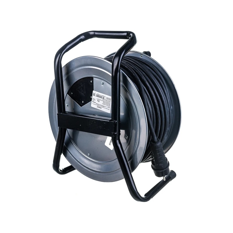 Удлинитель силовой на метал. катушке 481S-4003, КГ, 4000 Вт, с/з, IP44, 30 м