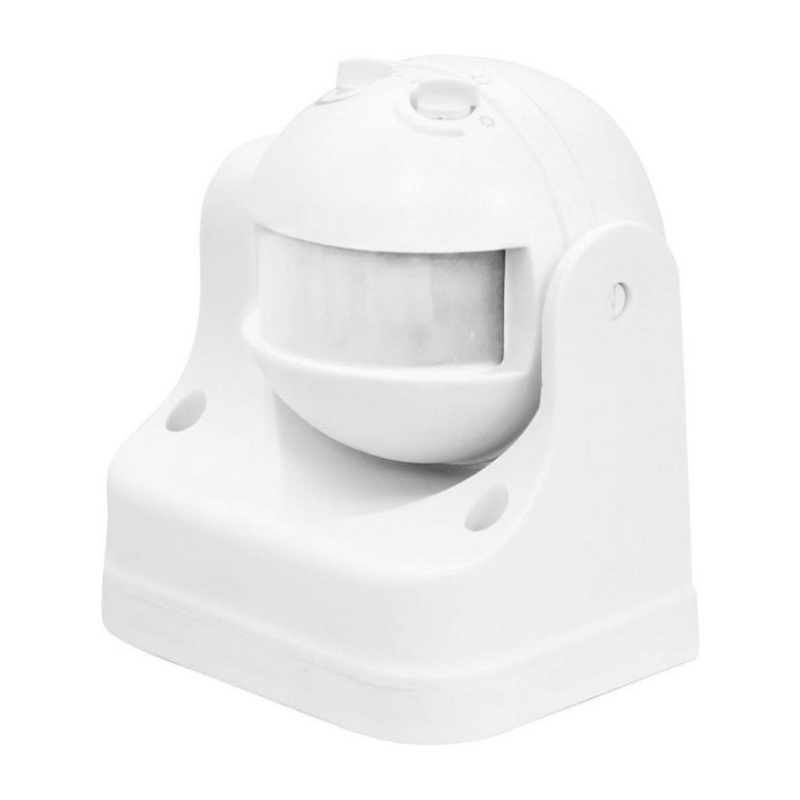 Датчик движения настенный d=12 м, 1200 Вт, 10-420 с