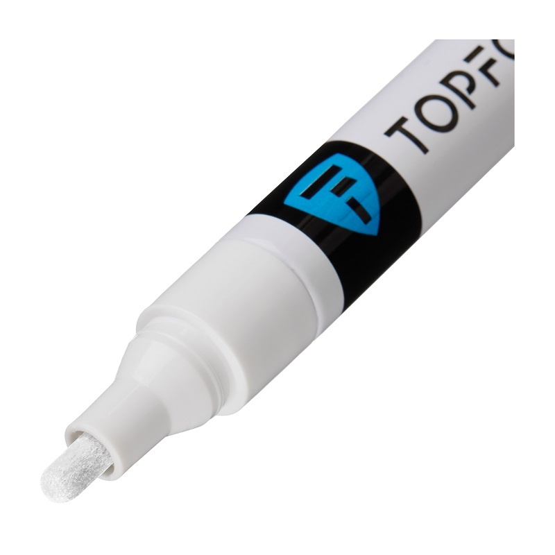 Маркер лаковый Topfort Industrial белый 4 мм