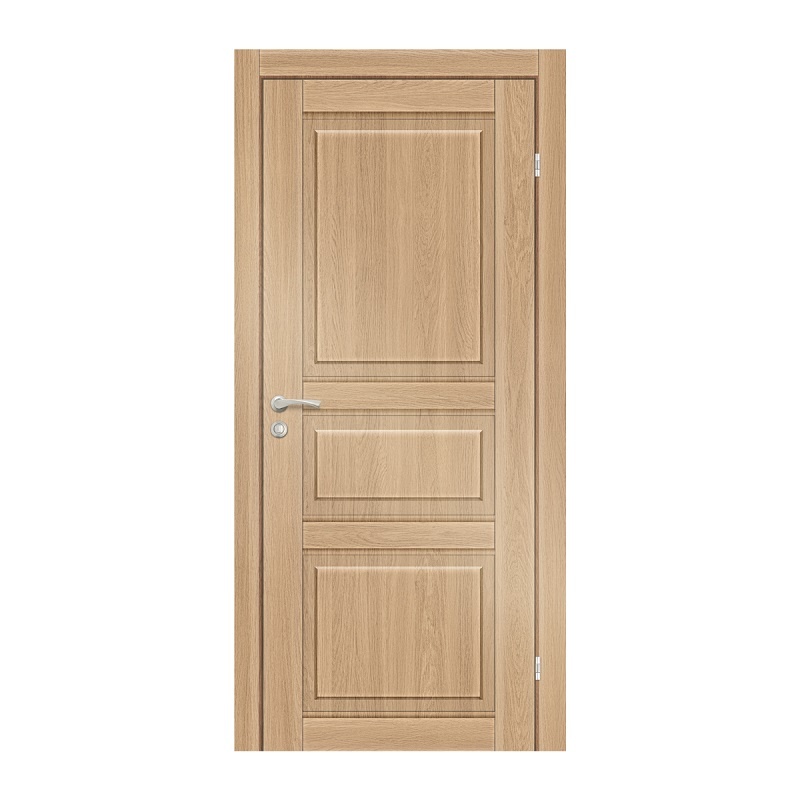 Полотно дверное Olovi Вермонт, глухое, дуб амбер натуральный, б/п, б/ф (800х2000 мм)