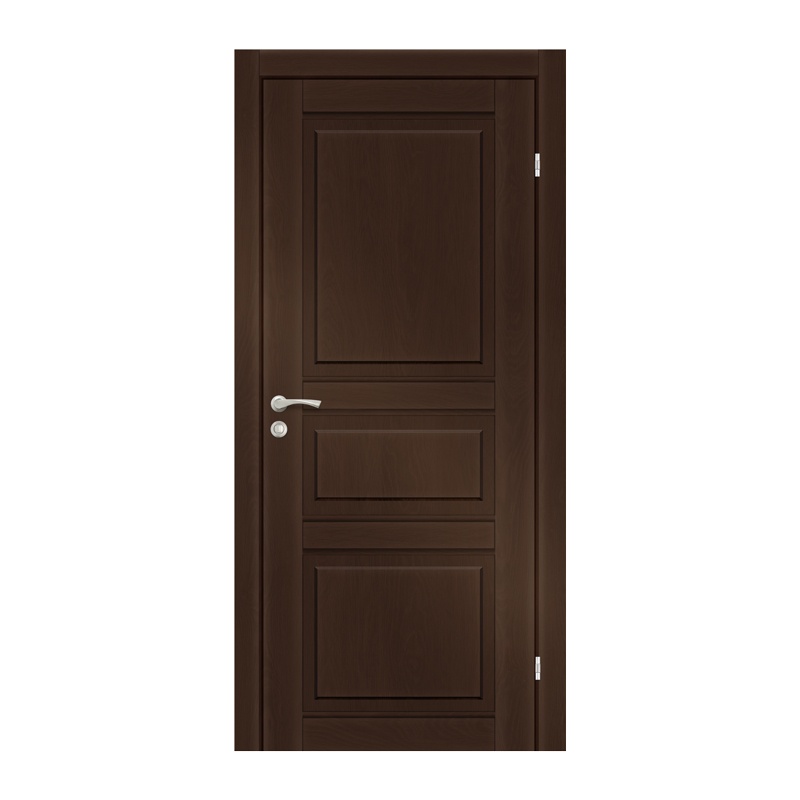 Полотно дверное Olovi Вермонт, глухое, дуб луго темный, б/п, б/ф (900х2000 мм)
