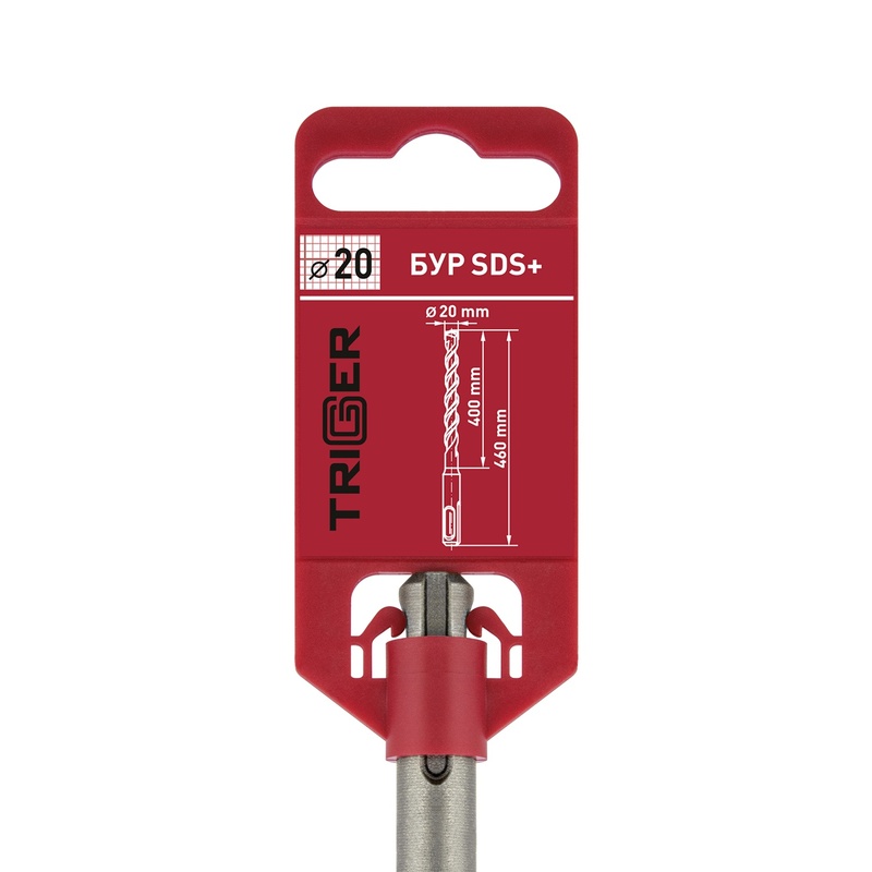 Бур Trigger 78321 SDS+20х400/460 мм