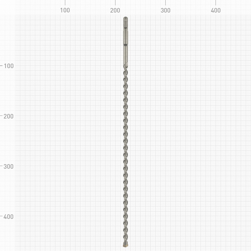 Бур Trigger Quadro 78490 SDS+ 10х400/450 мм