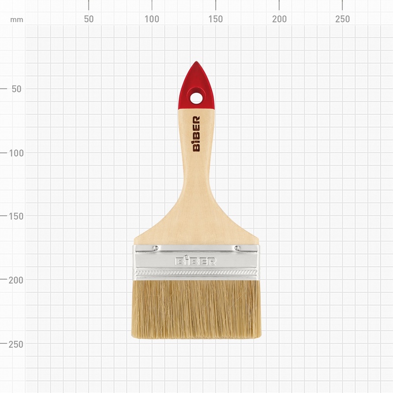 Кисть флейцевая Biber 31116 Эконом 100 мм
