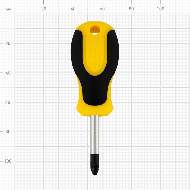 Отвертка Biber 85543 Эксперт PH 2х40 мм