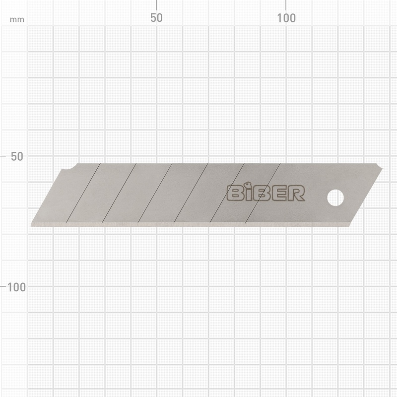 Запасные лезвия Biber 50225 25 мм (10 шт)