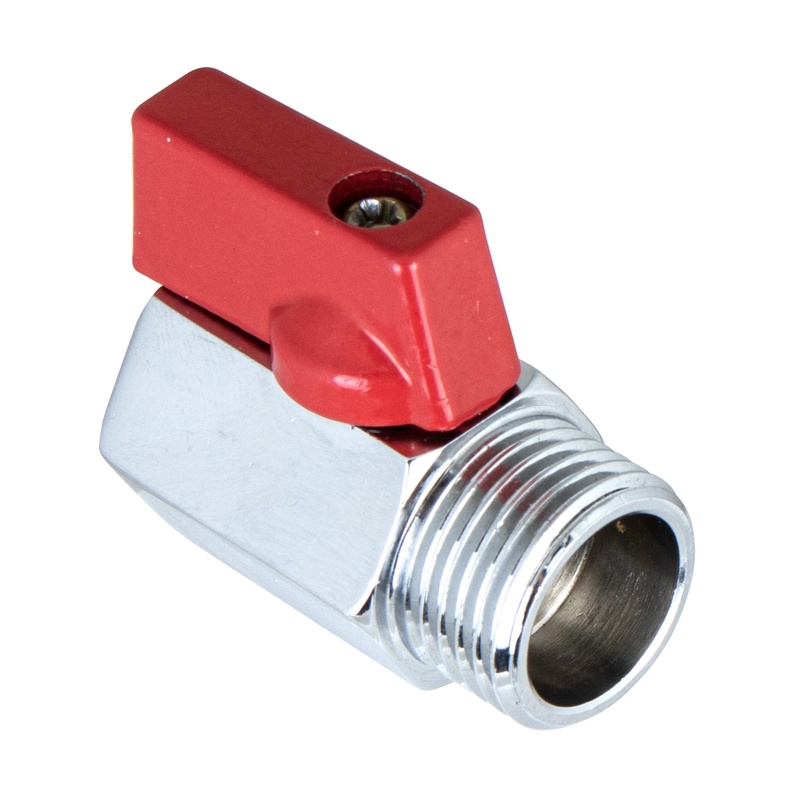 Кран шаровый мини Klip 5001, 1/2" В/Н