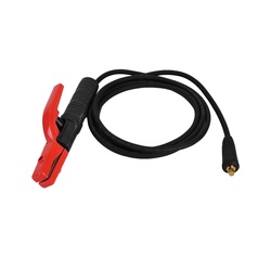 Электрододержатель рычажный Elitech 000100 с кабелем в сборе КГ16 (3 м; 200 А; DX25; сечение 16 мм2)