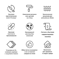 Клей для обоев Quelyd Стеклообои (0,5 кг)