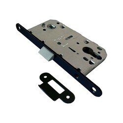 Замок врезной (корпус) Trodos SD600ET, под цилиндр, пластик, черный