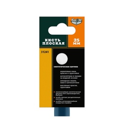 Кисть плоская ВАРЯГ 31241 Orel Dupont 25 мм