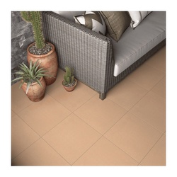 Керамогранит Керамин 0643, матовый, серо-бежевый, 400х400х7 мм