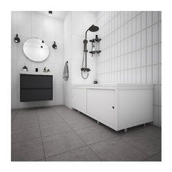 Экран для ванн Метакам Кварт 1680 мм, 2 двери, белый