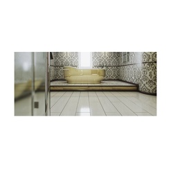 Керамогранит Березакерамика Дуб GP, белый, 594х147х9 мм