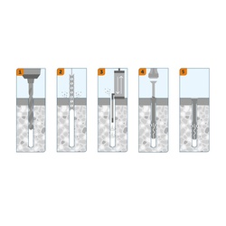 Дюбель-гвоздь SORMAT LYT UK KP 8/140 потайной (100 шт)