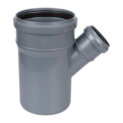 Тройник внутренний Sinikon d=110х50 мм 45 градусов