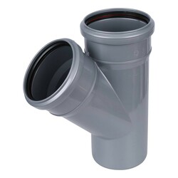 Тройник внутренний Sinikon d=110х110 мм 45 градусов