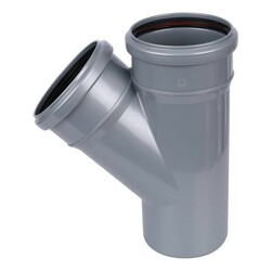 Тройник внутренний Sinikon d=110х110 мм 45 градусов