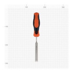 Стамеска Варяг 85045 CRV сталь, 16 мм