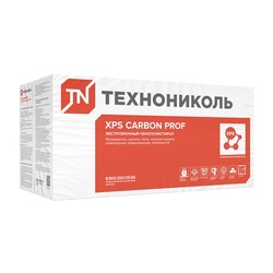 Пенополистирол экструдированный Технониколь XPS Carbon Prof 1180х580х50 мм, 8 шт