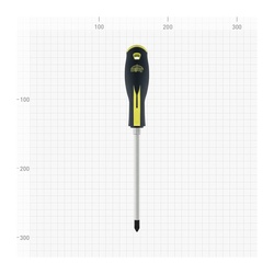 Отвертка Варяг 86046 усиленная PH 3х150 мм