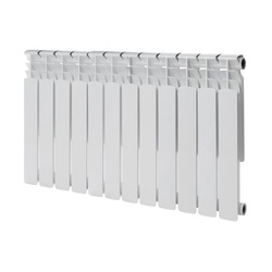 Радиатор алюминиевый Oasis Eco, 500х80 мм, 12 секций