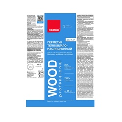 Герметик для дерева Neomid Professional "Тёплый дом", сосна (0,31 л)