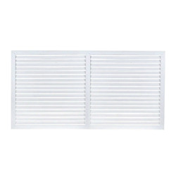 Решетка радиаторная 1200х600 мм, белая