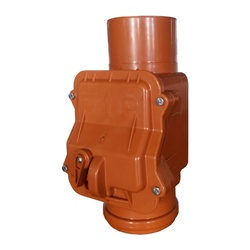 Клапан обратный канализационный наружный Sinikon, d=110 мм