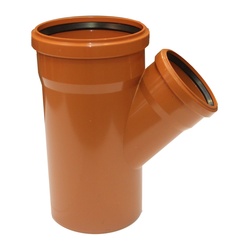 Тройник наружный Sinikon, d=160х110 мм, 45 градусов