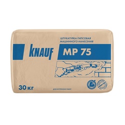 Штукатурка гипсовая машинная Knauf МП-75, 30 кг