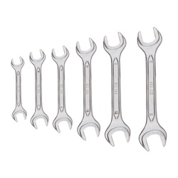 Ключи гаечные Biber 90622 рожковые 8-24 мм 6 шт.