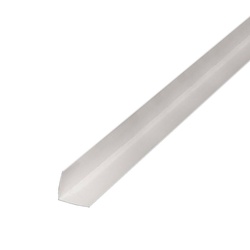 Угол отделочный из ПВХ, белый, 3000х90х90 мм