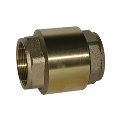 Клапан обратный пружинный 1 1/2 с латунным сердечником В/В