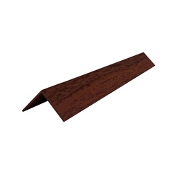 Угол отделочный из ПВХ ldeal, махагон, 2700х25х25 мм