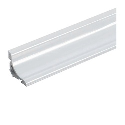 Галтель с мягкими краями из ПВХ, белая (2,5 м)