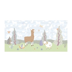 Декор настенный Kerabel Зоопарк Звери, 200х400х7,5 мм (пр-во БКСМ)