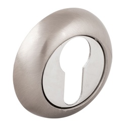 Щиток под цилиндр универсальный SCHLOSS 82022 никель 50 мм (10/200)