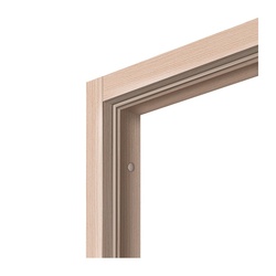 Брус коробочный Olovi, экошпон, с уплотнителем, дуб беленый, б/ф (28х70х2050 мм)