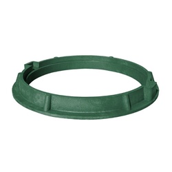 Люк полимерно-песчаный легкий D-580, зелёный