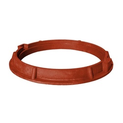 Люк полимерно-песчаный легкий D-580, красный