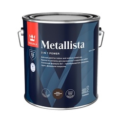 Краска по ржавчине Tikkurila/Tikkivala Metallista темно-коричневая (2,3 л)