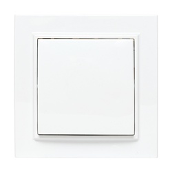 Выключатель с/у Минск ERV10-021-10, 1 клавиша, б/инд, белый