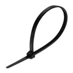 Хомут-стяжка 4,6х250 мм, нейлон, черный (100 шт.)