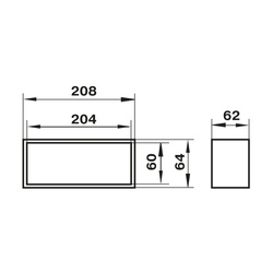 Соединитель Наш Вент 818 204х60 мм