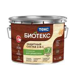 Антисептик Текс Bioteks состав 2в1 лесной каштан (9 л)