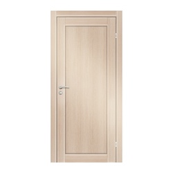 Полотно дверное OLOVI Симпл экошпон Беленый Дуб 800х2000 мм глухое