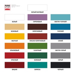 Эмаль Pufas Decoself ПФ-115 белая матовая (1,9 кг)